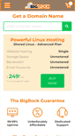 Mobile Screenshot of bigrock.com